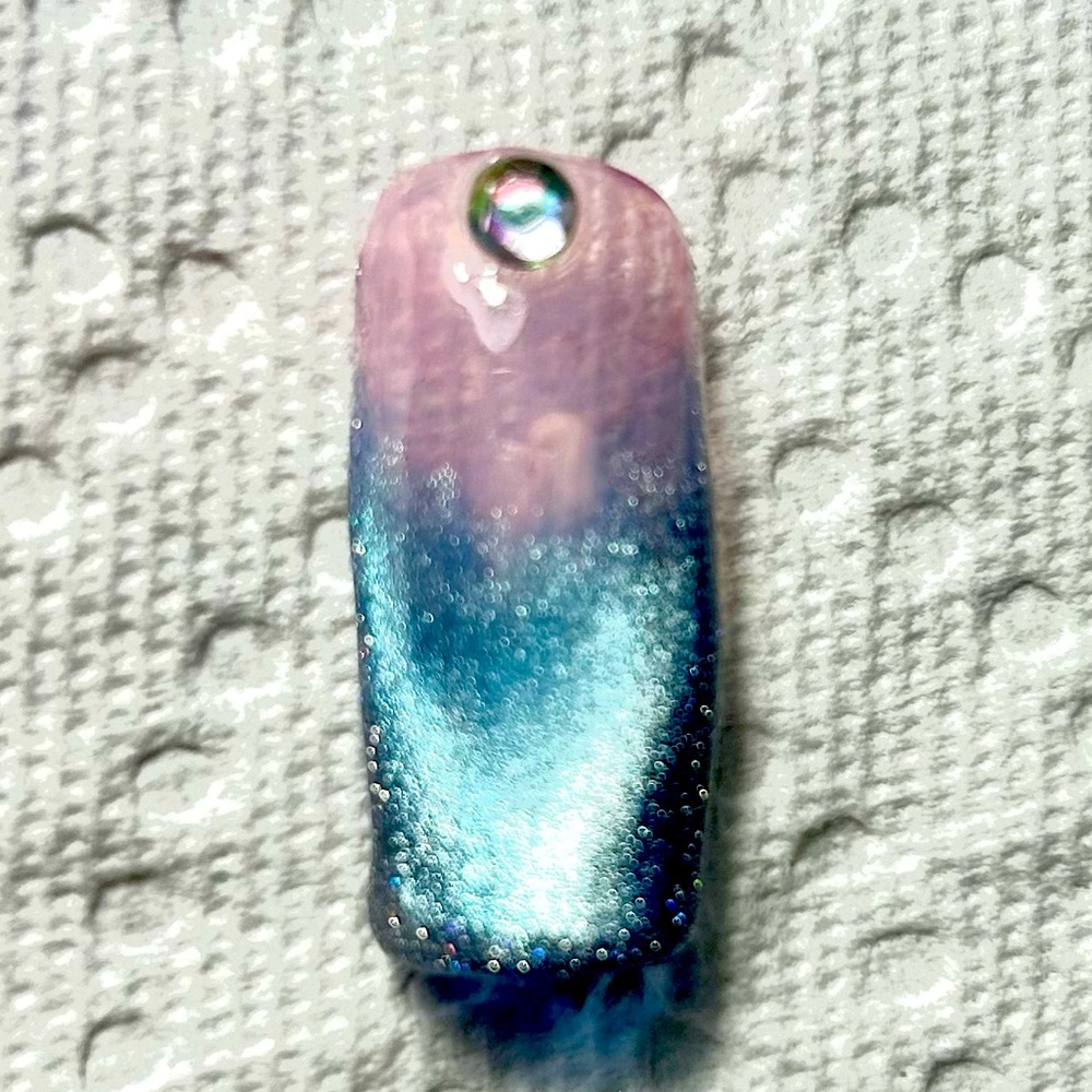 Blue Skies Custom Press-On Nails